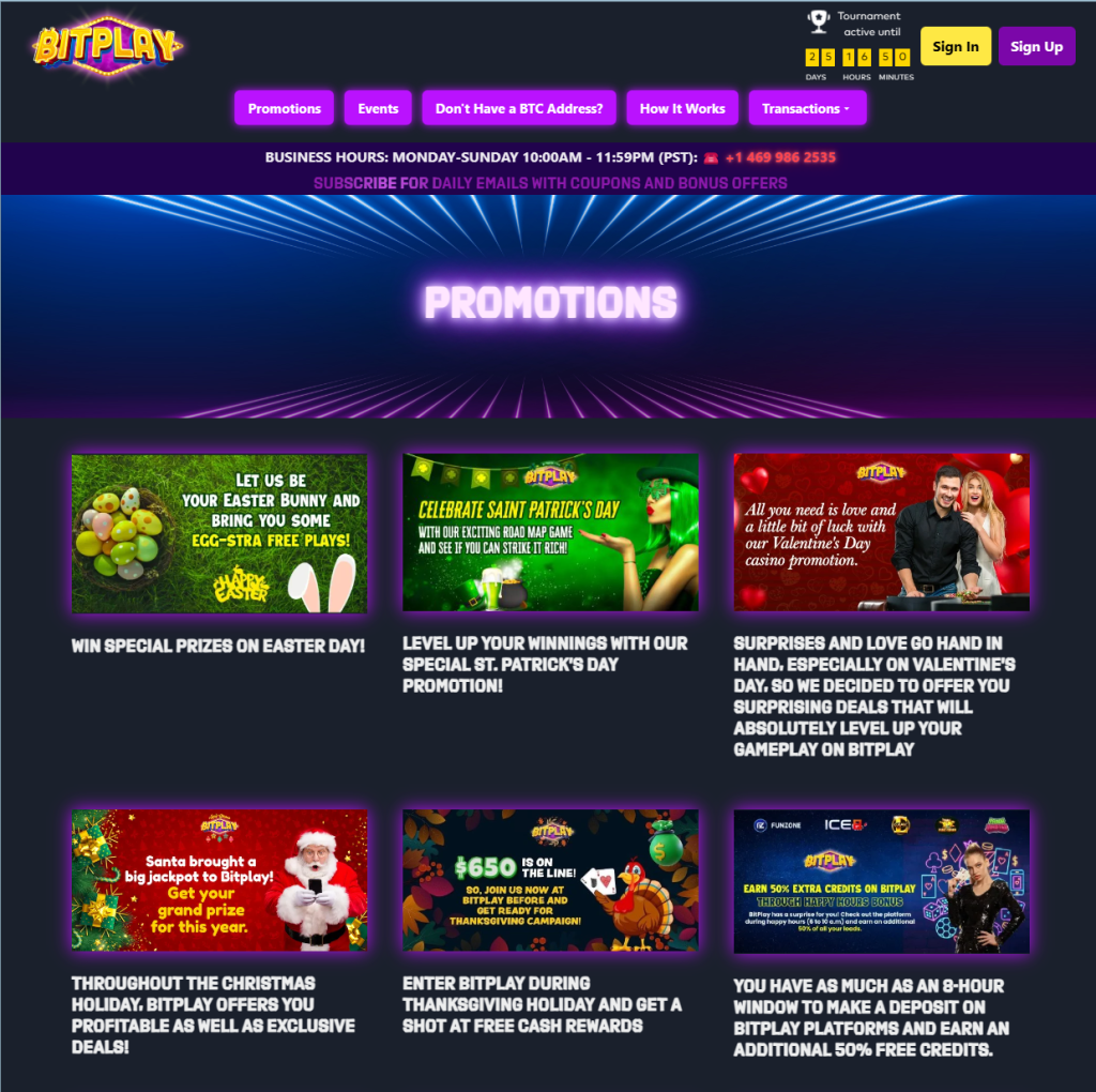 bitplay casino promo